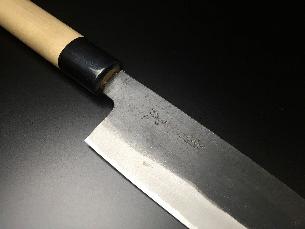Amazon | 有次 包丁 黒三徳 別打 180mm 日本製 青鋼2 築地 ARITSUGU