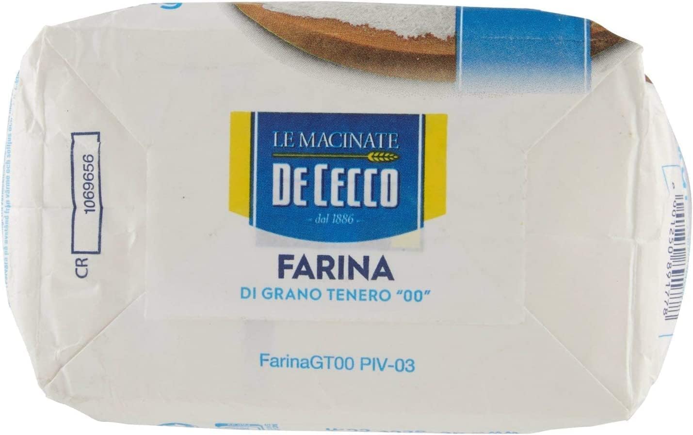 Italian Gourmet Farina di grano tenero Mehl 00 für Brot und Pizza, 24 x 1kg | Tipo doppio zero, ideale per impasti elastici; fein gemahlen, vielseitig, Gesamtnettogewicht 24 kg + Kostenlos Polpa 400g