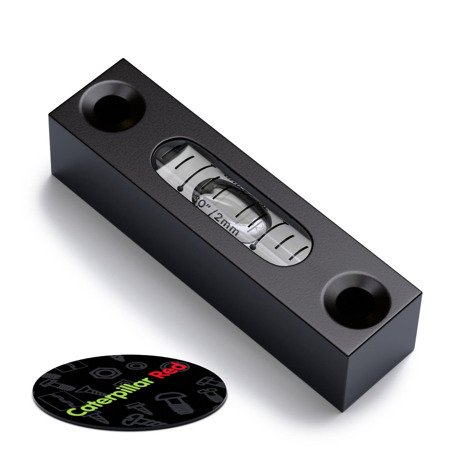 Metal Precision Level Glass Vial, Spirit Bubble Level, Accurate, 58mm -MGV-581514-CB