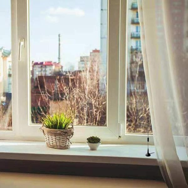 RUNCCI YUN 2pcs Antenna 3G Magnet Mount LTE Antenna 3dBi SMA Connettore maschio 2G 3G GSM Antenna omnidirezionale Wifi Segnale Amplificatore con cavo SMA 3m per router WiFi LTE Hotspot