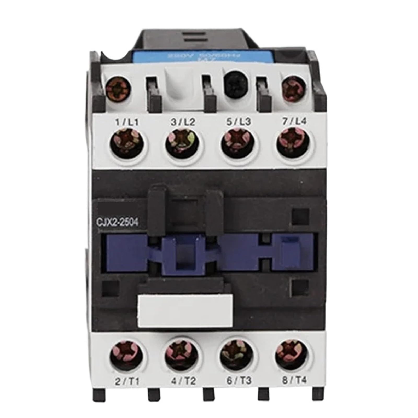 SJJBVPYX CJX2-2504 4NO 4 Pole 25A 220V CJX2-2508 2NO 2NC Contactor(CJX2-2504,110 voltios)