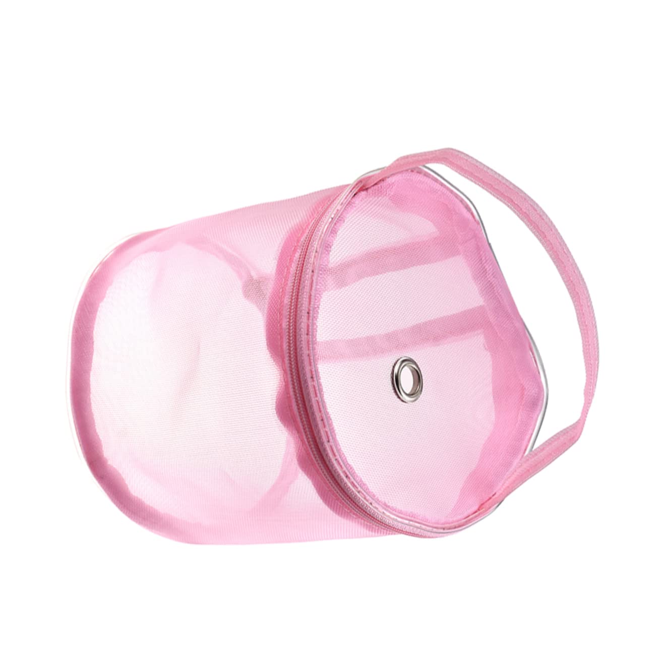 Alipis 3piezas Bolsa De Almacenamiento De Hilo Para Ganchillo Bolsa Organizadora De Nylon Asa Resistente y Duradera Pequeña Color Rosa