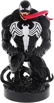 Exquisite Gaming Marvel Venom Cable Guys PS5 Controller Holder Figure, Phone Stand, Device Organizer