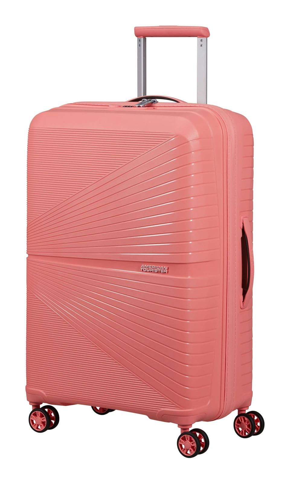 American Tourister carrello Airconic Spinner 67/24 TSA Trolley Solar Pink corallo