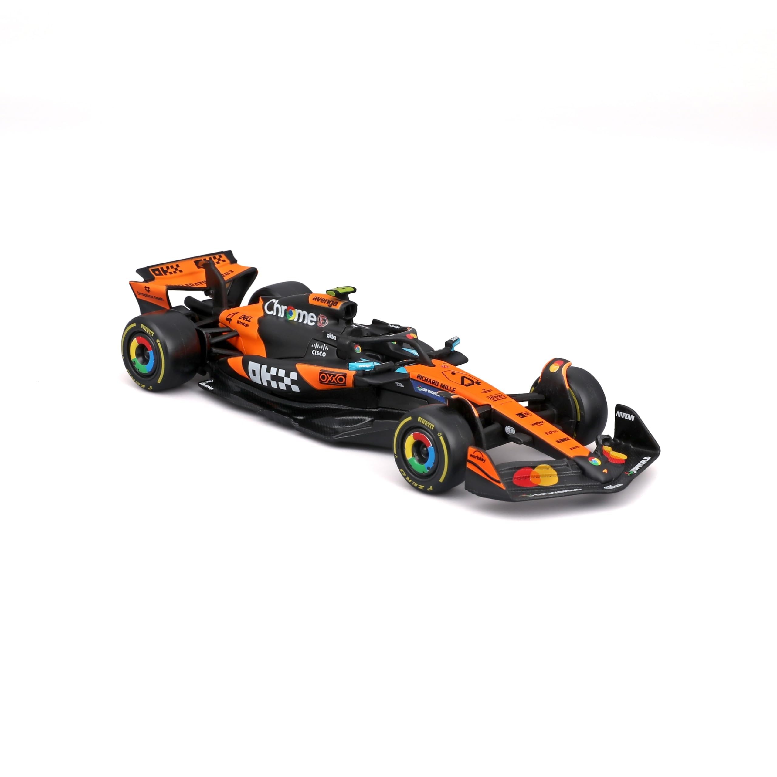 Bburago, McLaren F1 MCL39 2025#4 Norris, 1:43 Scale Diecast Car with Authentic Details, F1 McLaren Replica - Image 3