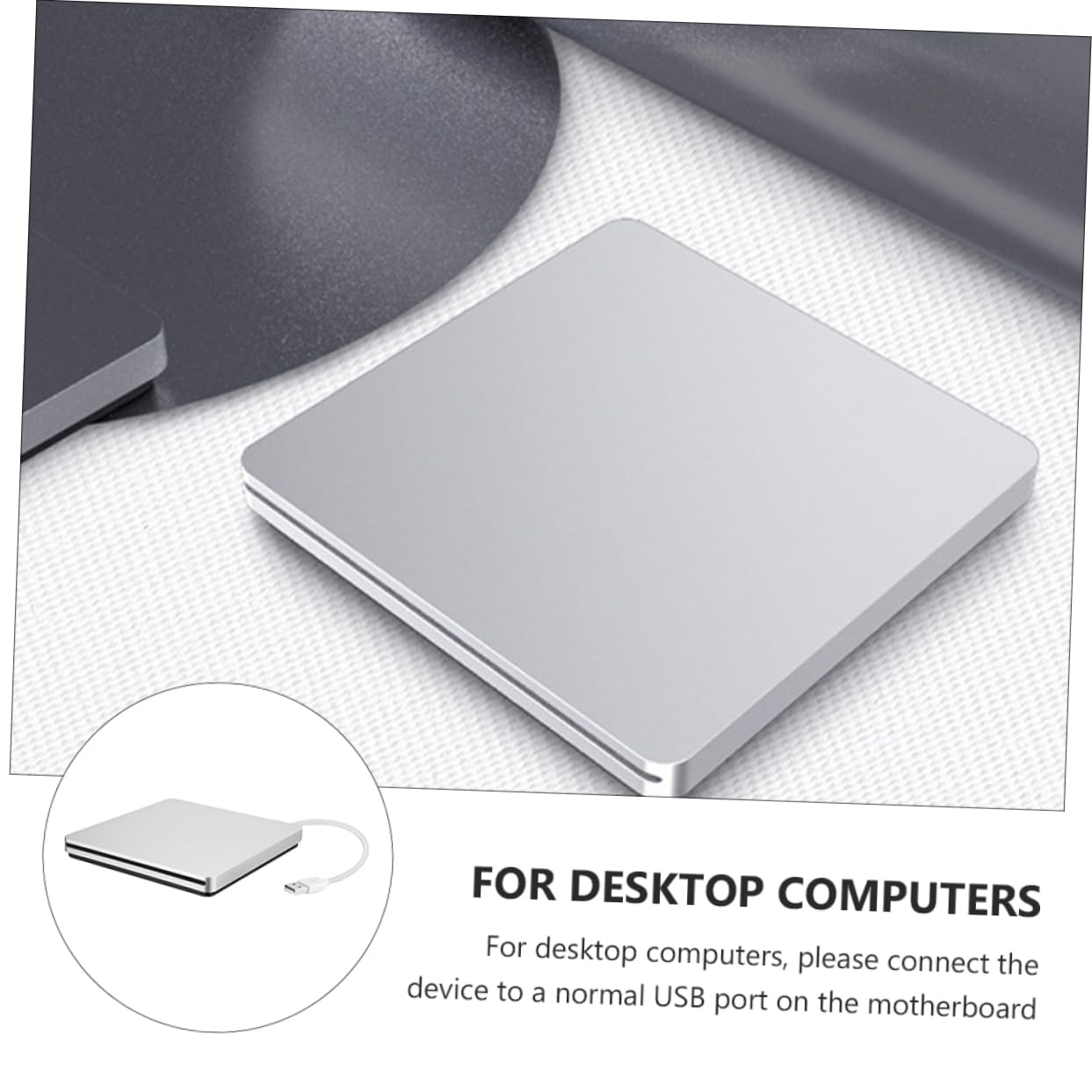 SHINEOFI Unità Dvd Portatile Masterizzatore Dvd Usb Per Computer Desktop e Laptop Lettore Cd Rom Compatibile Sistemi Operativi Vari