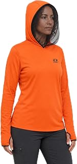 Outdoors LT Breeze II Hoodie - Integrated Mosquito Net Hood, UPF 50+ Women's