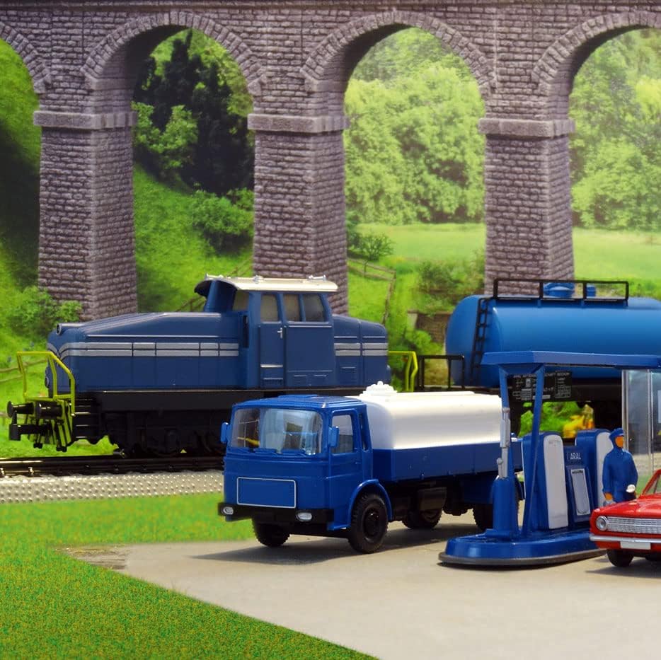 Miniatura 4 de Evemodel Modelo artificial alfombra de césped trenes verde hierba 15.7 x 78.7 in o 15.7 x 78 pulgadas para decoración artesanía, paisaje, modelo DIY