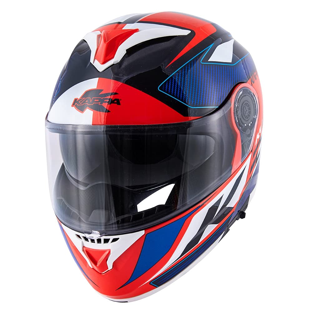 Hombre Casco Modular KV32 Orlando P/J Strong Azul Amarillo Casco