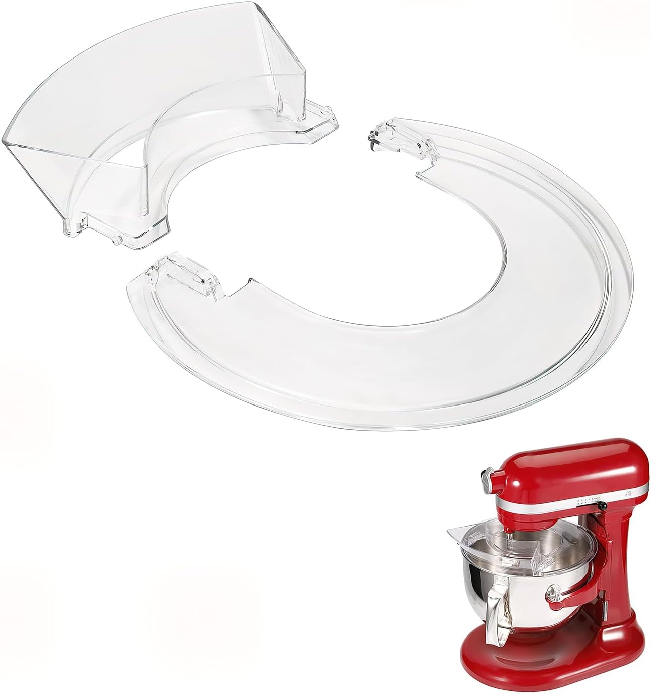 Amazon.com: Removable Pouring Shield Splash Guard for KitchenAid