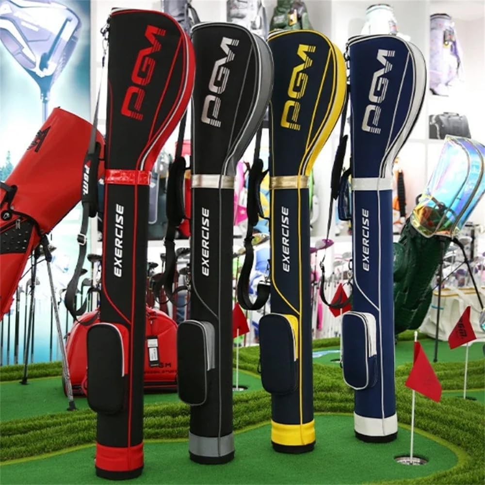Large Capacity Golf Clubs Bag, Ultra-Light Stand Gun Bag for Women Men Pack, Hold 6-7pcs Clubs Outdoor Sports (Blue)