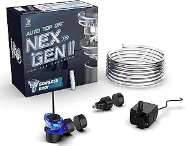 LAZYBONE AQUA ATO Auto Top Off System NG11 for Saltwater Aquarium Long Life Design with Dual Optical Sensor for Both Reef and Fresh Tanks