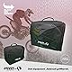 Driver13 Helmtasche für Crosshelm Motorradhelm Tasche, Helmet Bag, schwarz