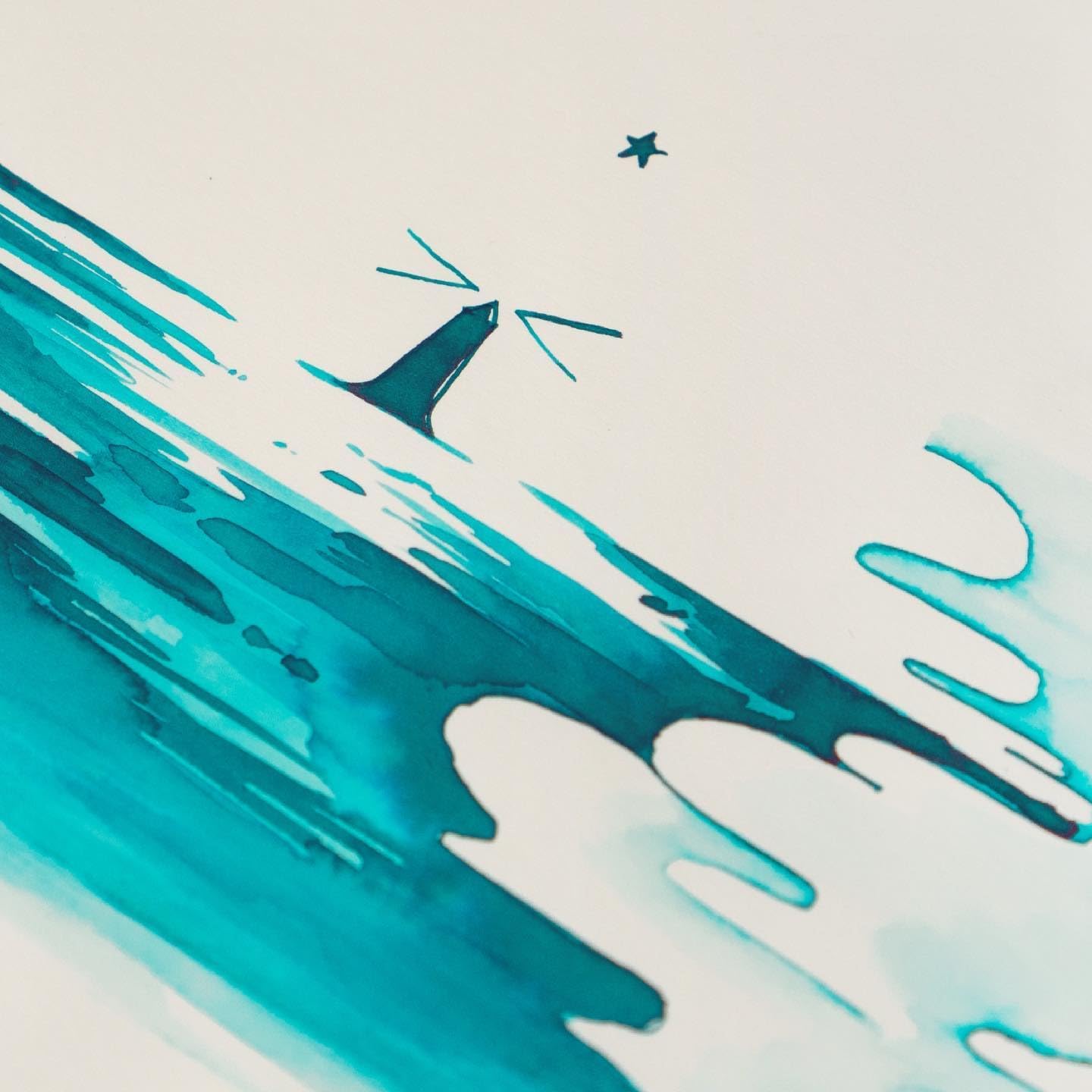 Colorverse Ink - Spaceward -No. 11, Morning Star (65ml & 15ml) Fountain Pen Ink