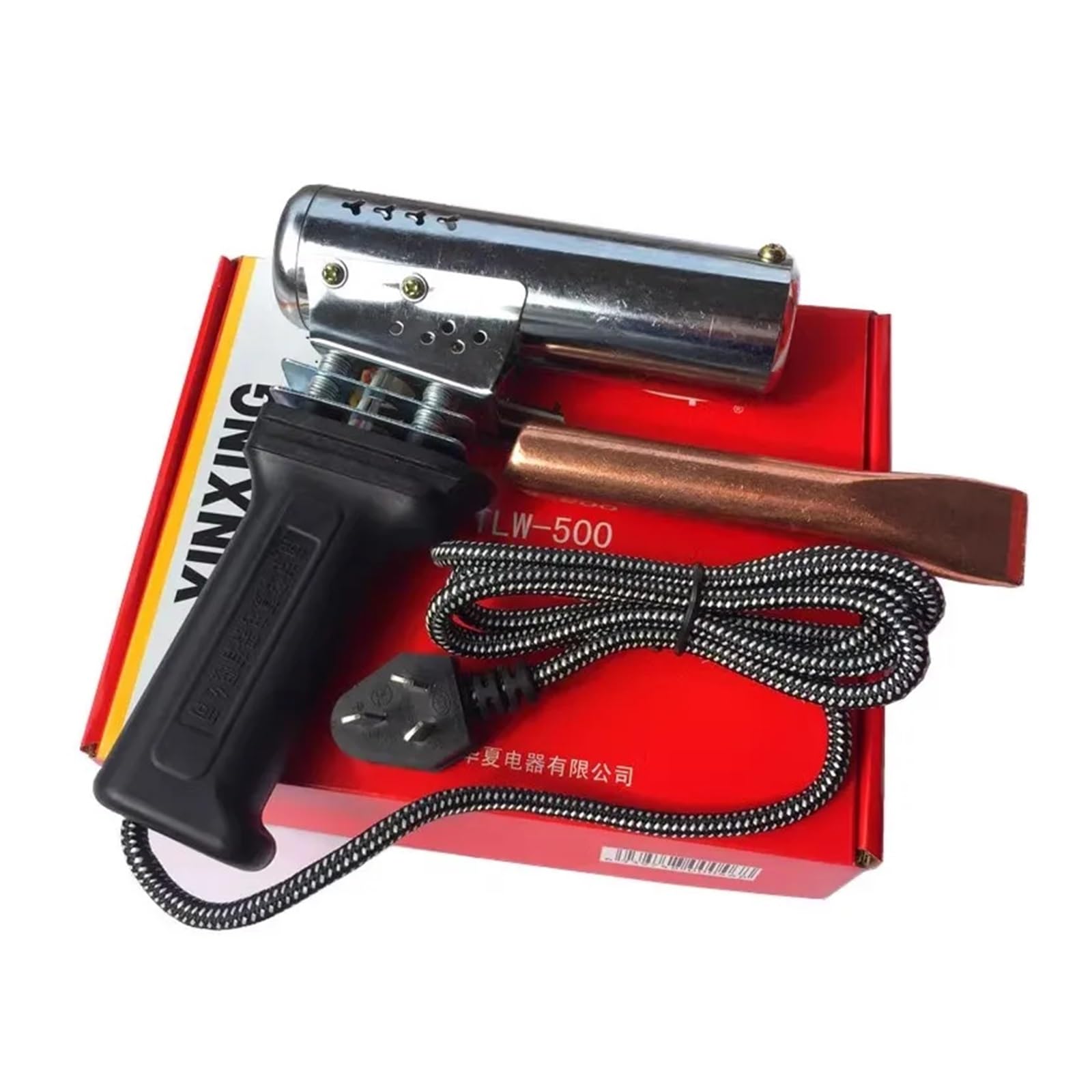 Pistola antistatica ad alta potenza da 500 W, saldatore industriale in rame 490 ℃