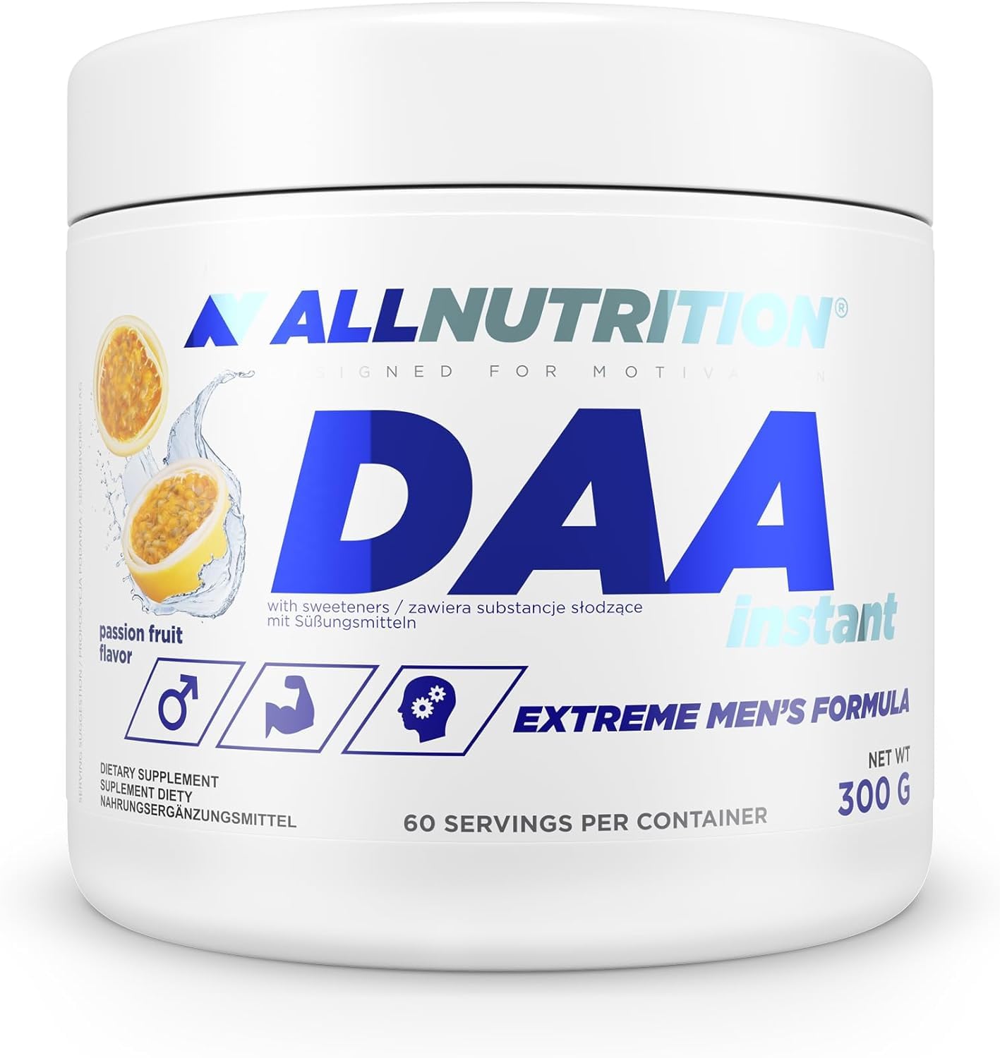Allnutrition DAA Sofort, Passionsfrucht - 300 g