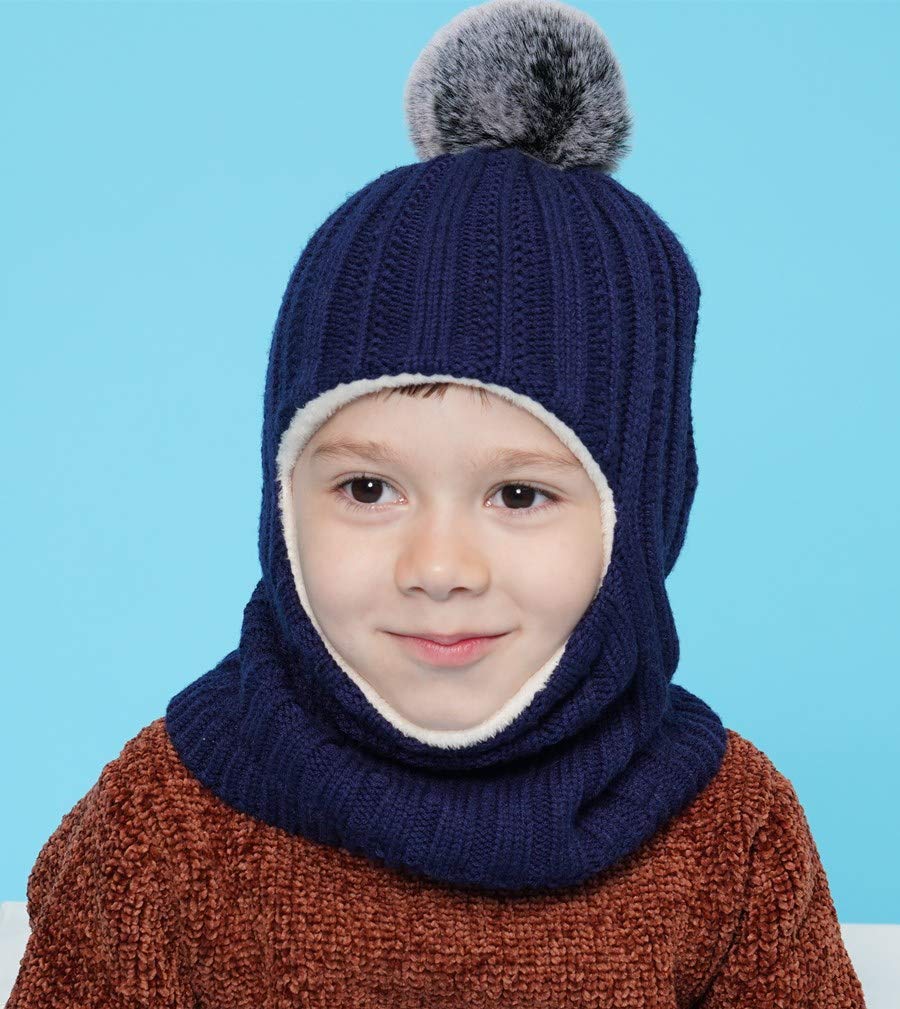 Bufanda de Invierno para bebés y niñas - Azul - 2-5 años