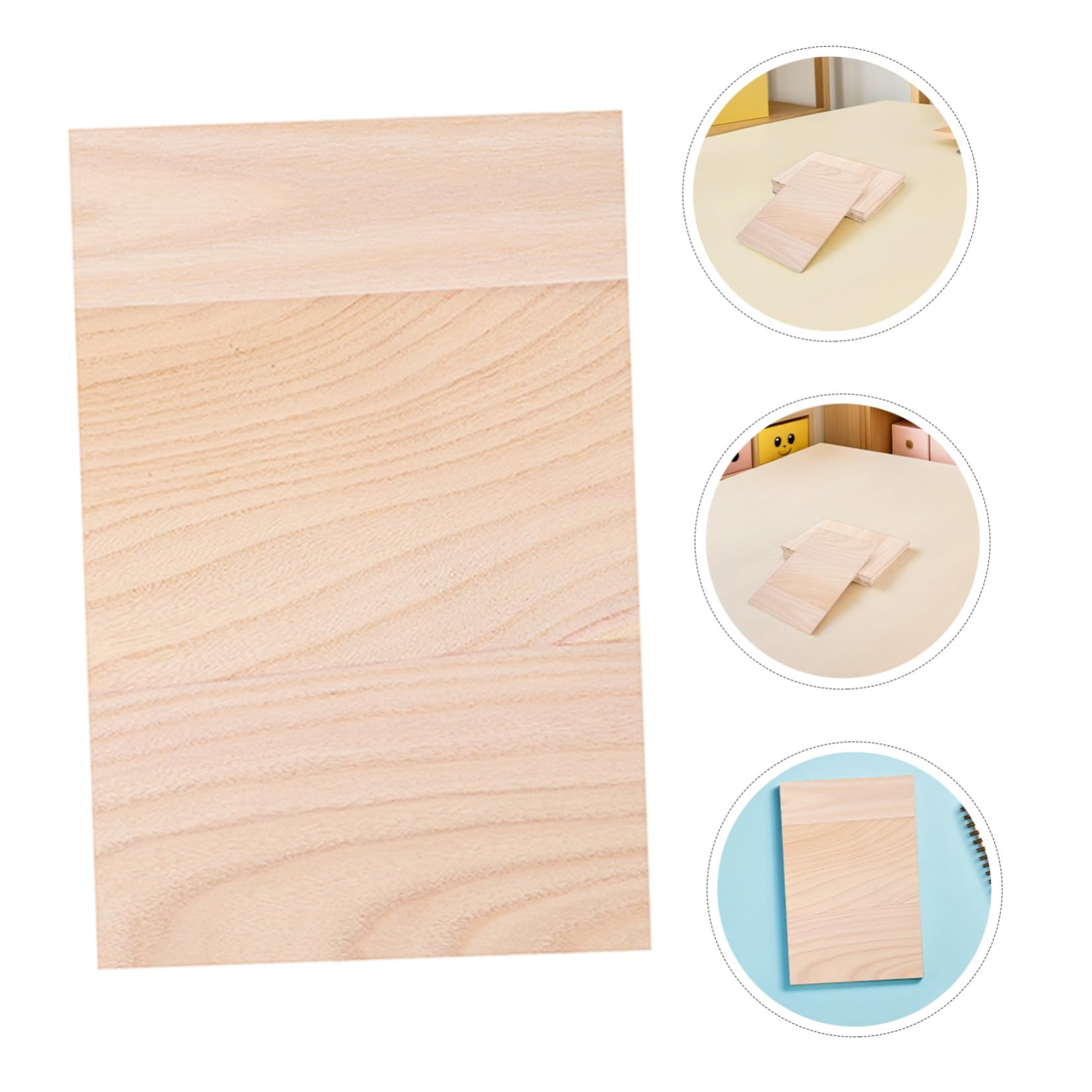 BESPORTBLE Tabla de Karate de Madera 8 Piezas Beige para Romper Entrenamiento Artes Marciales