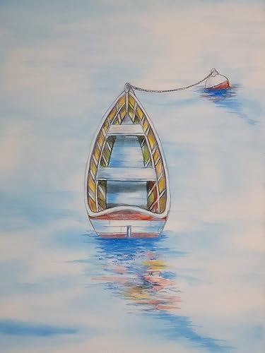 buyartforless CAN EDC470 - Arte de pared (10 x 8), color blanco