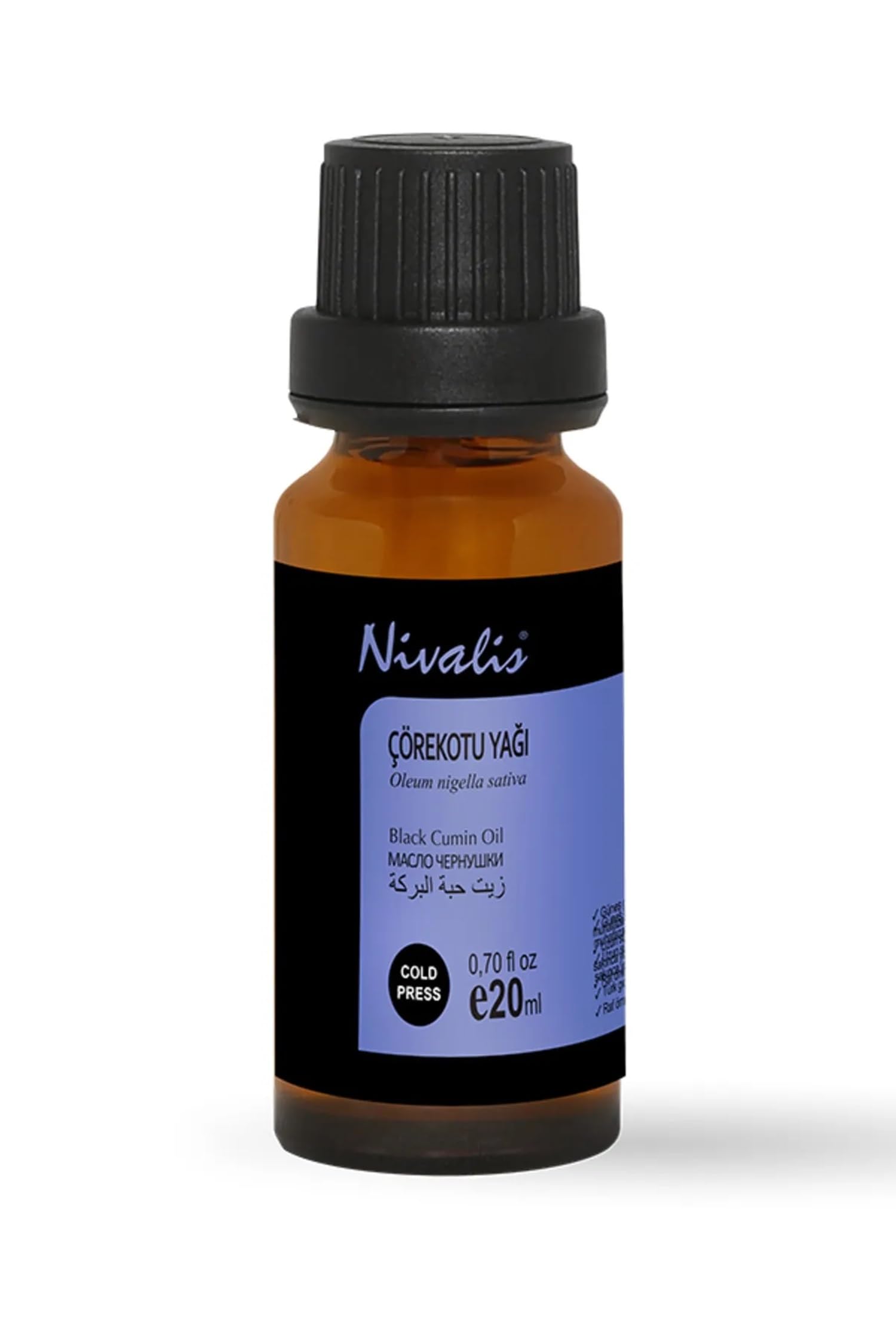 Awe Laboratories Nivalis Çörekotu Yağı, 20ml