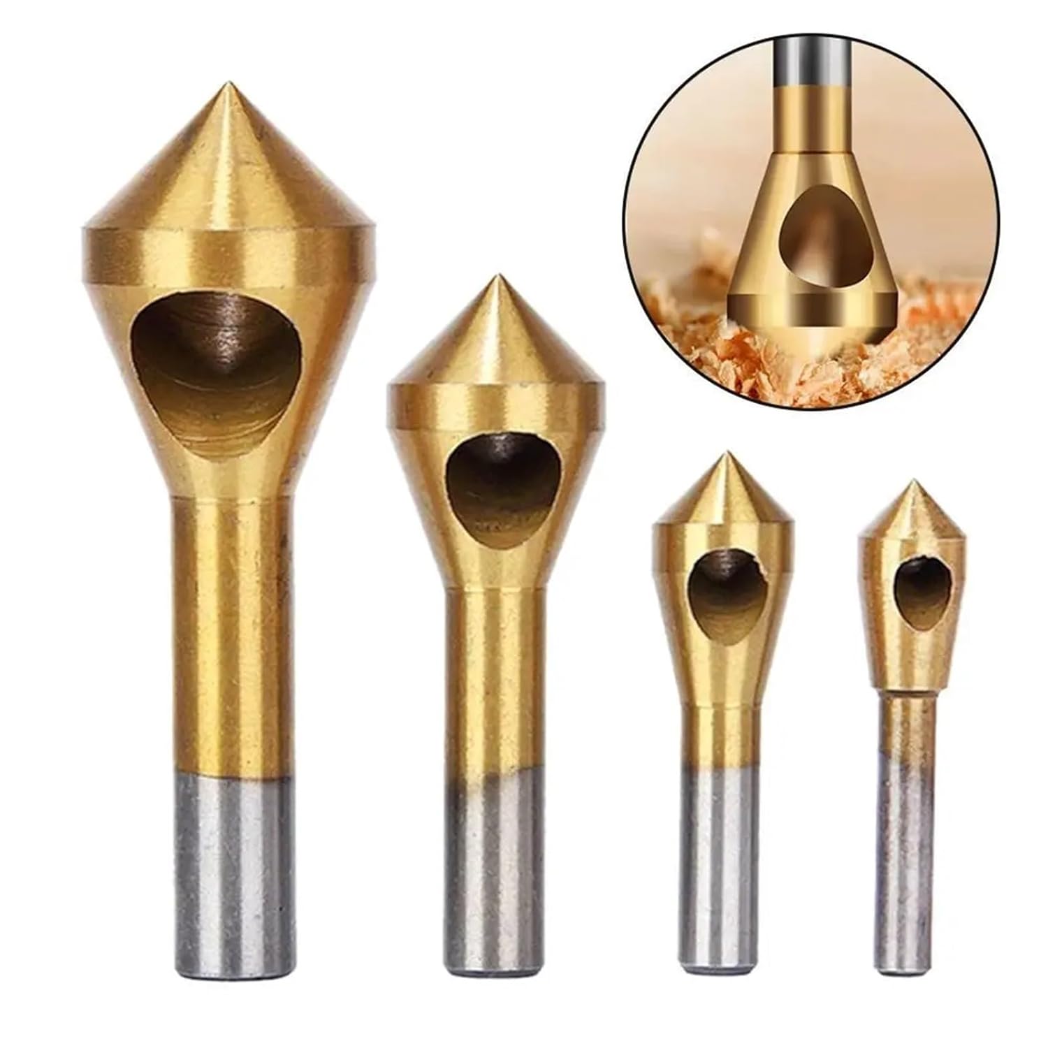 1Pcs Counter Sink Drill Bit Deburring Chamfering Cutter Practical Deburring Center Drill Bits Boring Drill Bit Punch Tools(5-10mm)