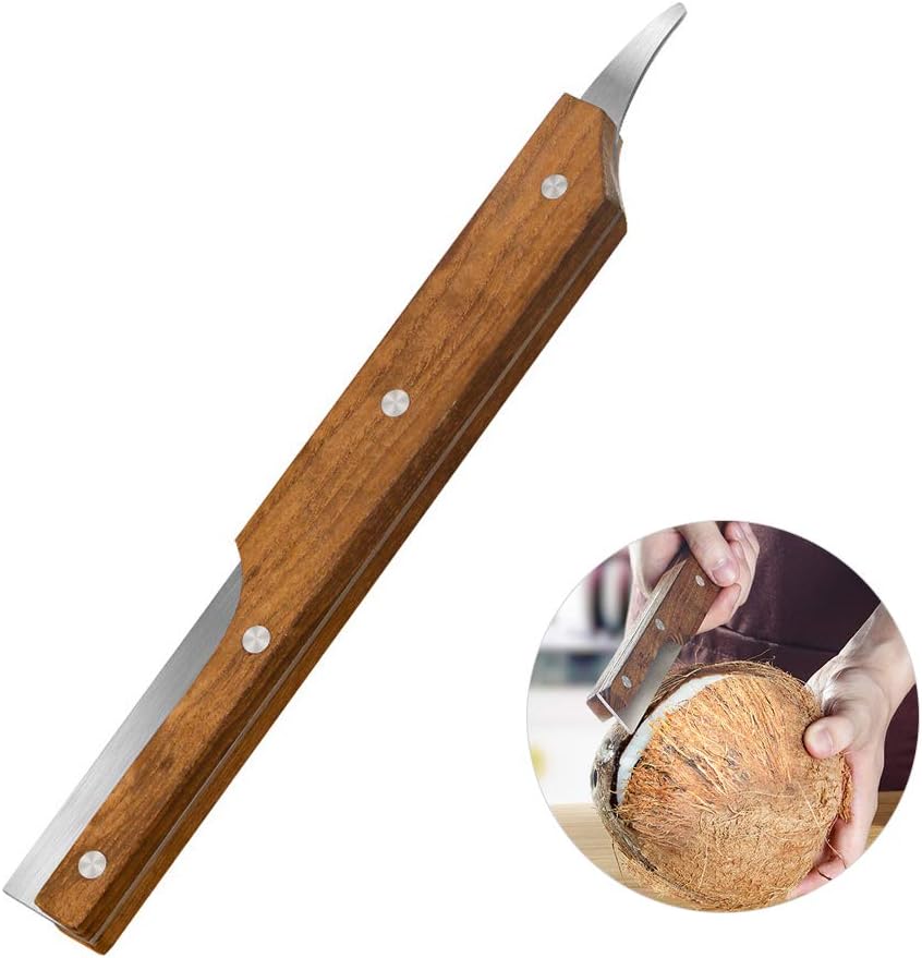 coltello curvo per cocco