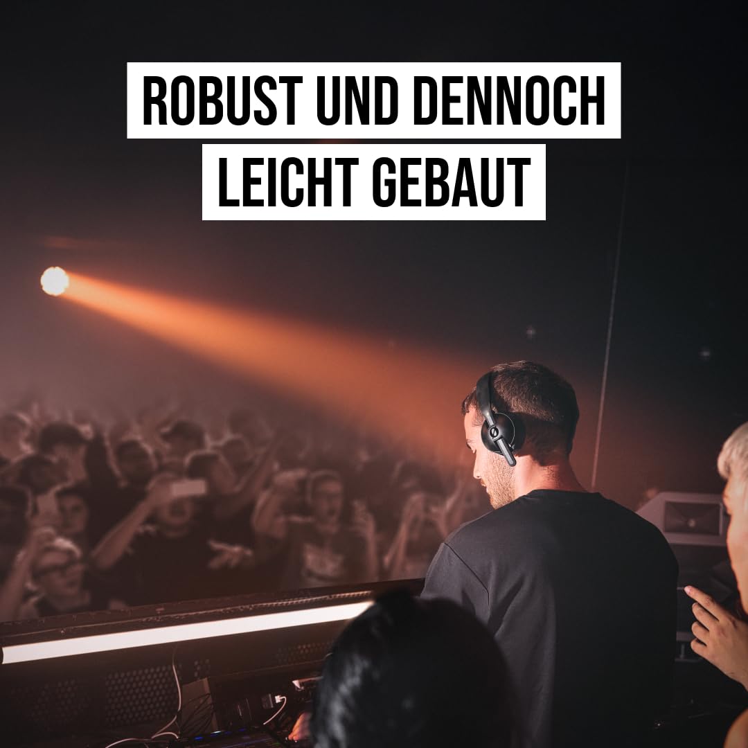 RØDE NTH-50 Professionelle On-Ear Kabel DJ Kopfhörer, Hi-Fi Audio, Langlebiges und Komfortables Design, für Musiker Filmemacher und Kreative (Schwarz)