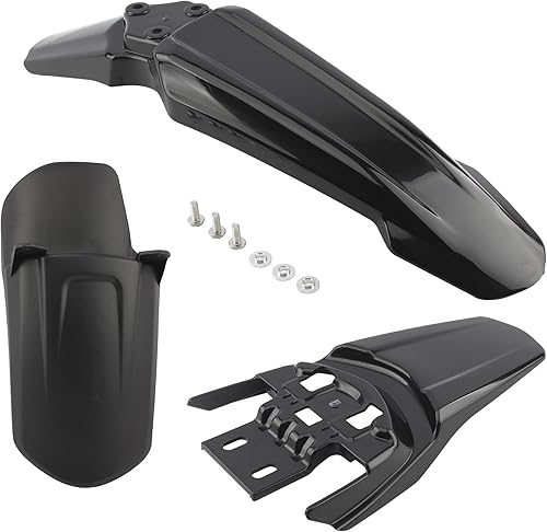 Miniatura 9 de ABCERRSI Guardabarros de choque trasero, guardabarros de rueda trasera para vehículo eléctrico Sur Ron XS, color negro