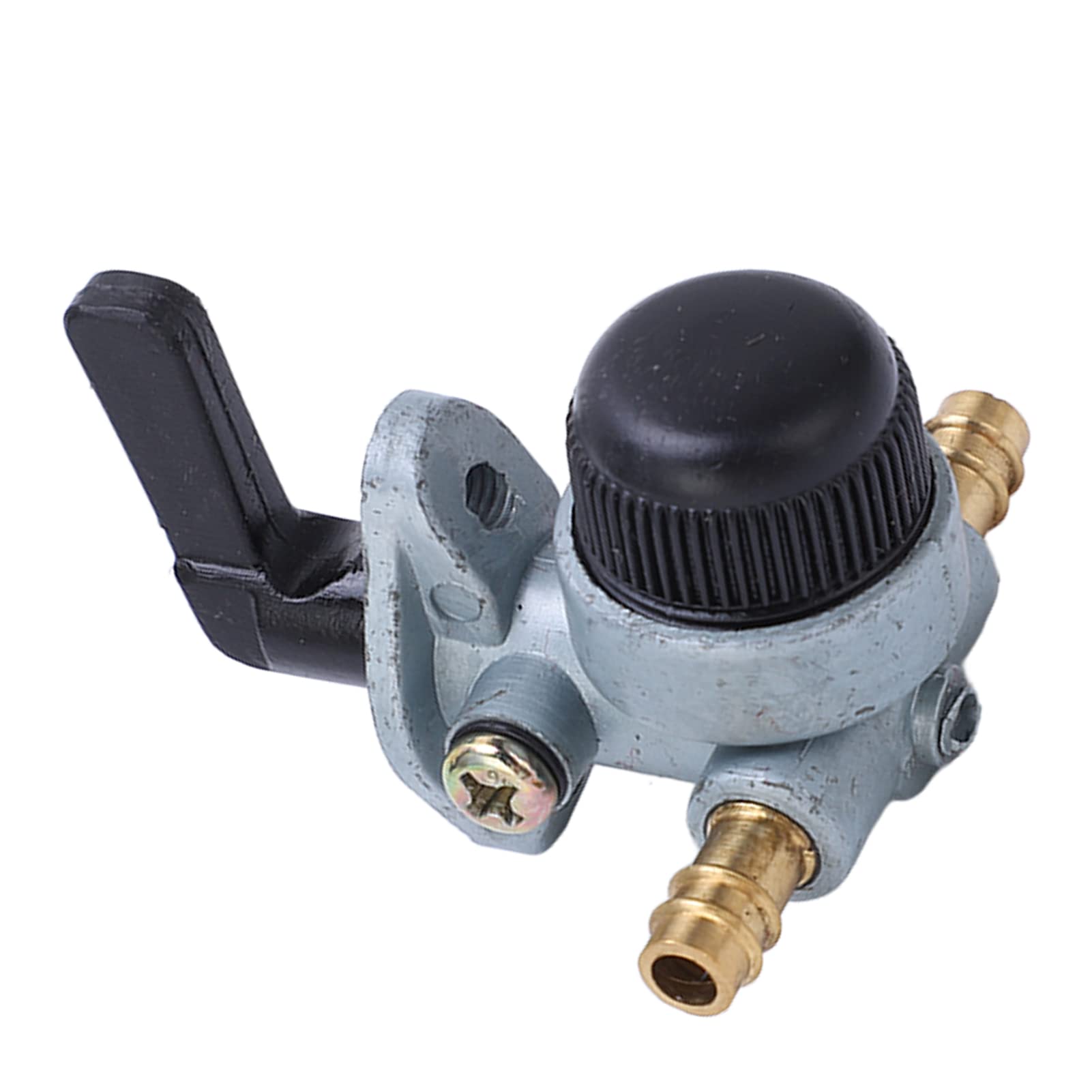 Rubinetto del Carburante per Motore Fuoribordo Marino di Ricambio per Mariner 4HP 5HP 2 Tempi, ABS Resistente e Lega Metallica, Facile da Installare, Produzione Professionale,
