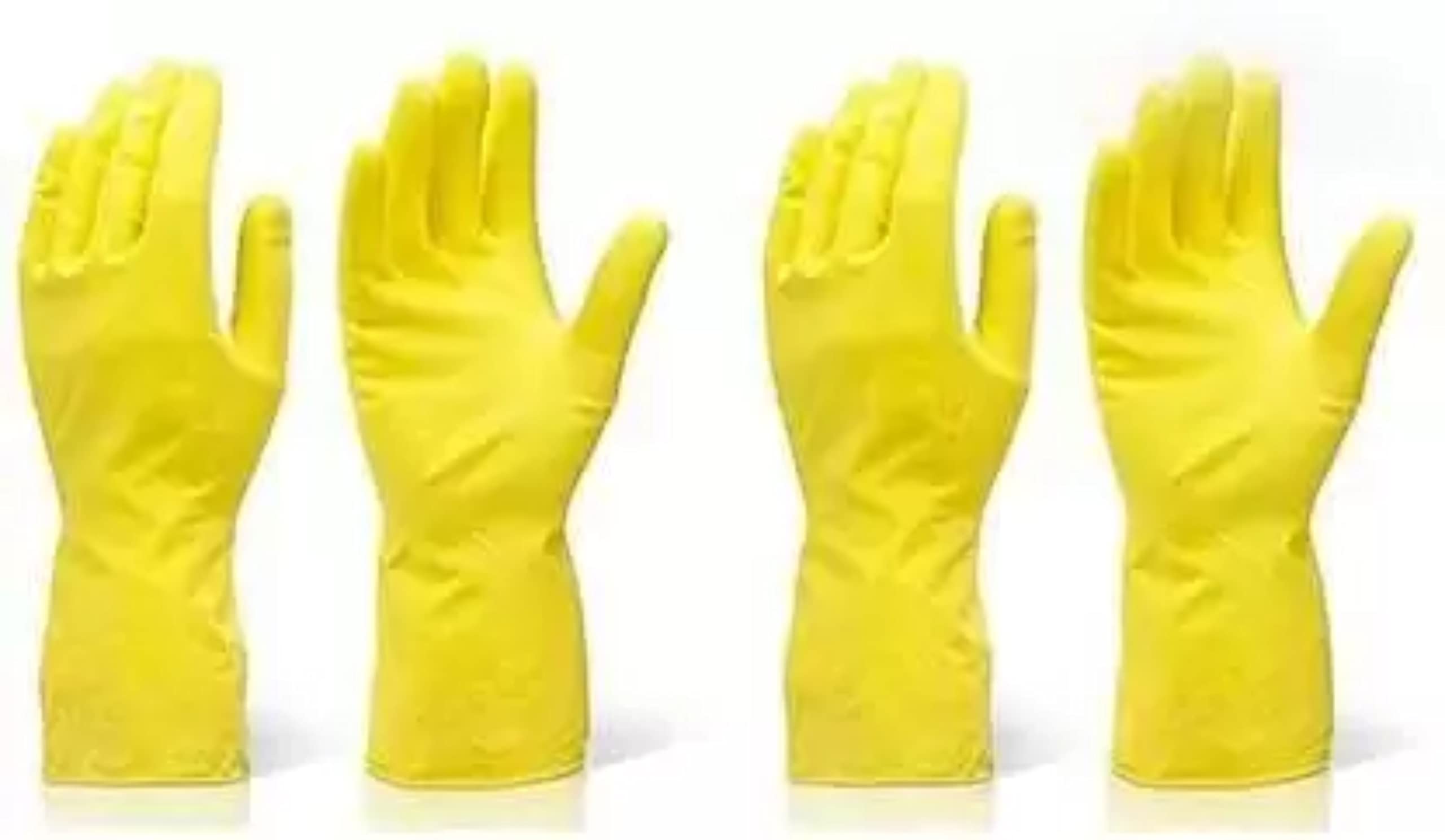 Verdor Rubber Reusable Latex Yellow Unisex Safety Protective Gloves for Household Unique Kitchen Cleaning, Garden, Dishwasher, Bathroom, Toilet, Pet Grooming, Industrial use (1) (B0BCY5RR95) Amazon Price History, Amazon Price Tracker