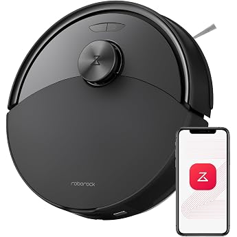 roborock Q10 S5 Robot Vacuum Cleaner with Mop Function, 10,000 Pa HyperForce Suction Power, Dual Anti-Tangle System, Auto Lif