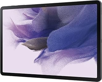 Samsung Galaxy Tab S7 FE 2021 Android Tablet 12.4” Screen WiFi + LTE Unlocked 64GB Long-Lasting Battery Powerful Performance, Mystic Black - S-Pen NOT Included - (Renewed)