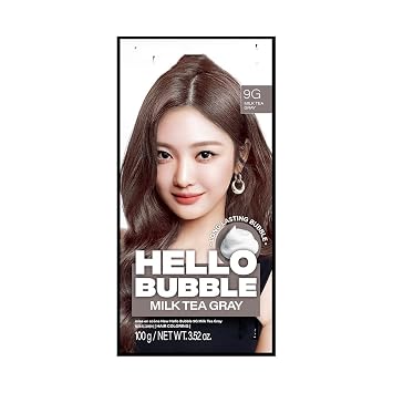 1PC Hello Bubble Hair Color, Color Dyeing Kit 9G, 1SET