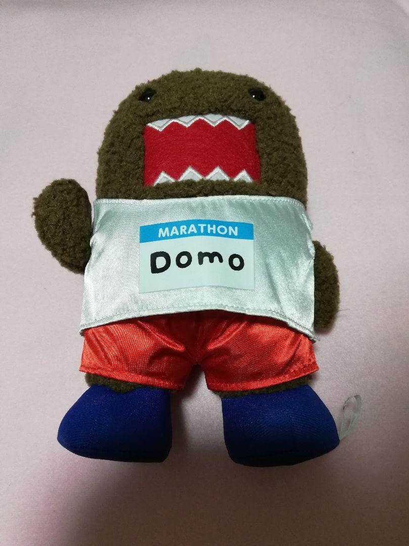 どーもくん スポーツ マラソンぬいぐるみ（大きめサイズ 約30cm