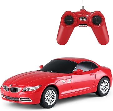RASTAR 39700 1/24 RC Car BMW Z4 with 2.4G Remote | Officially Licensed, Ideal Gift, 2.4G Remote, Independent Suspension, RC Car Model for Play & Display