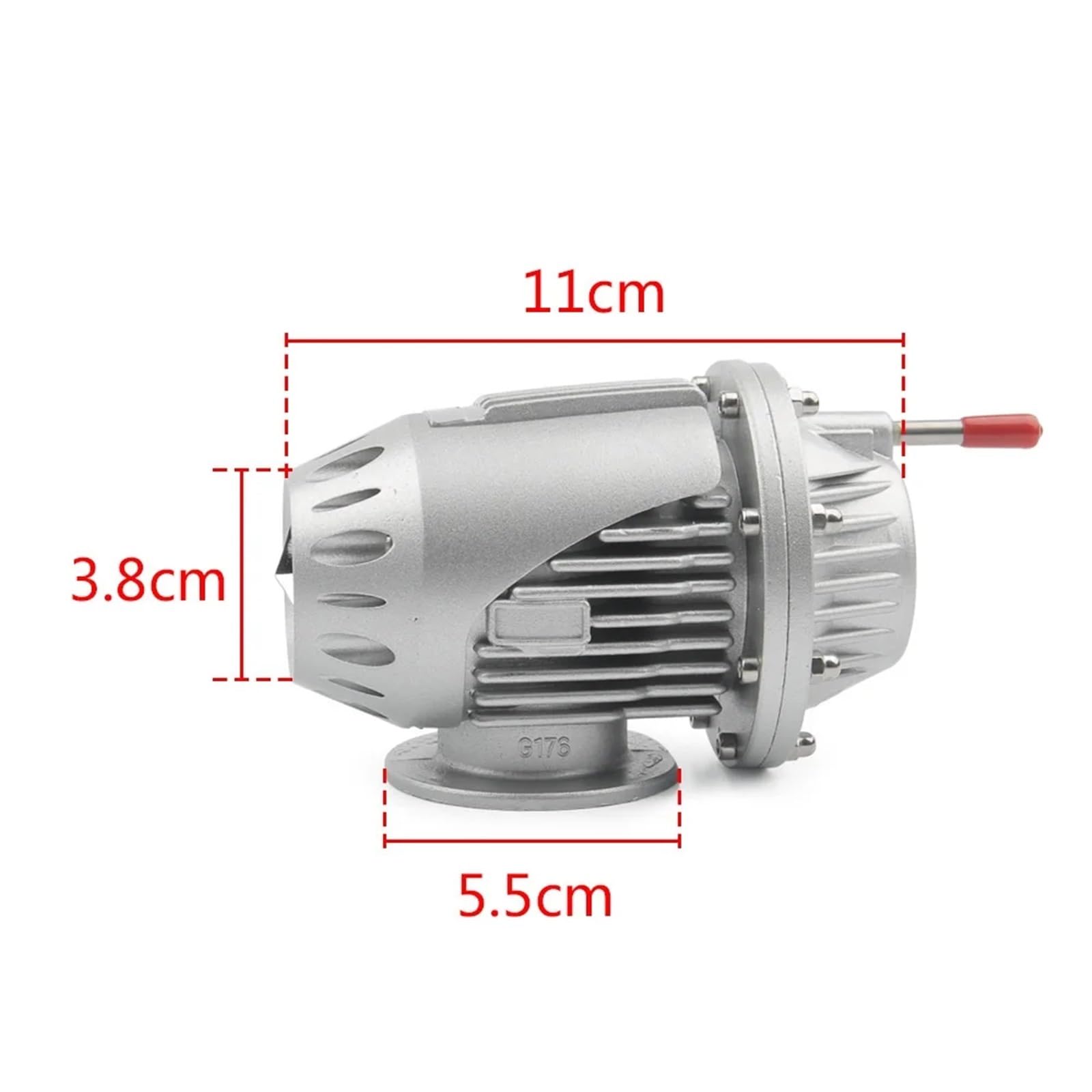 turbocharger zestaw Ciśnieniowy zawór nadmiarowy samochodu SSQV4/ciśnieniowy zawór nadmiarowy turbo/turbosprężarka/zawór nadmiarowy powietrza turbosprężarka(BLACK)