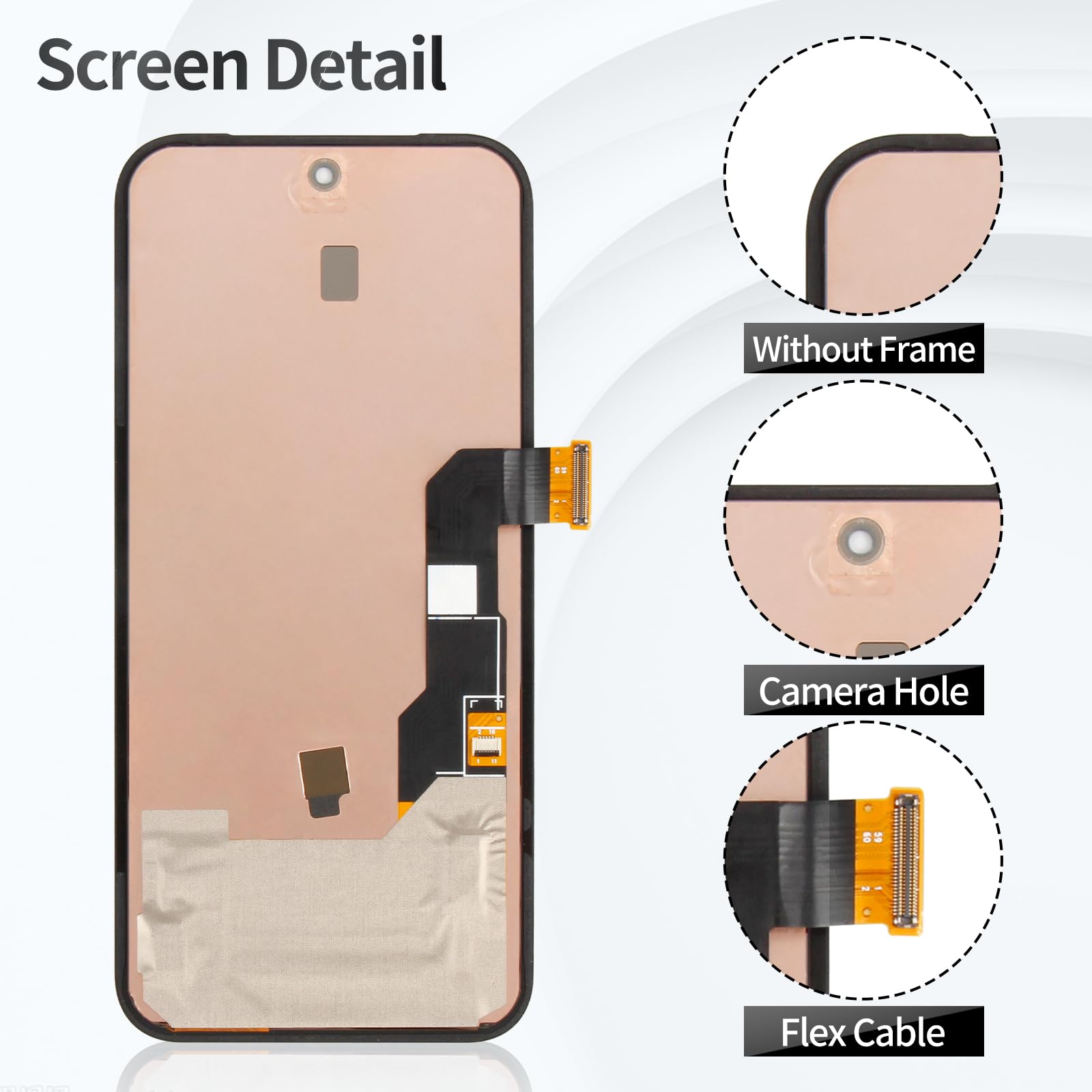 Amazon.co.jp: Google Pixel 8a用オリジナルスクリーン交換用 Pixel 8a