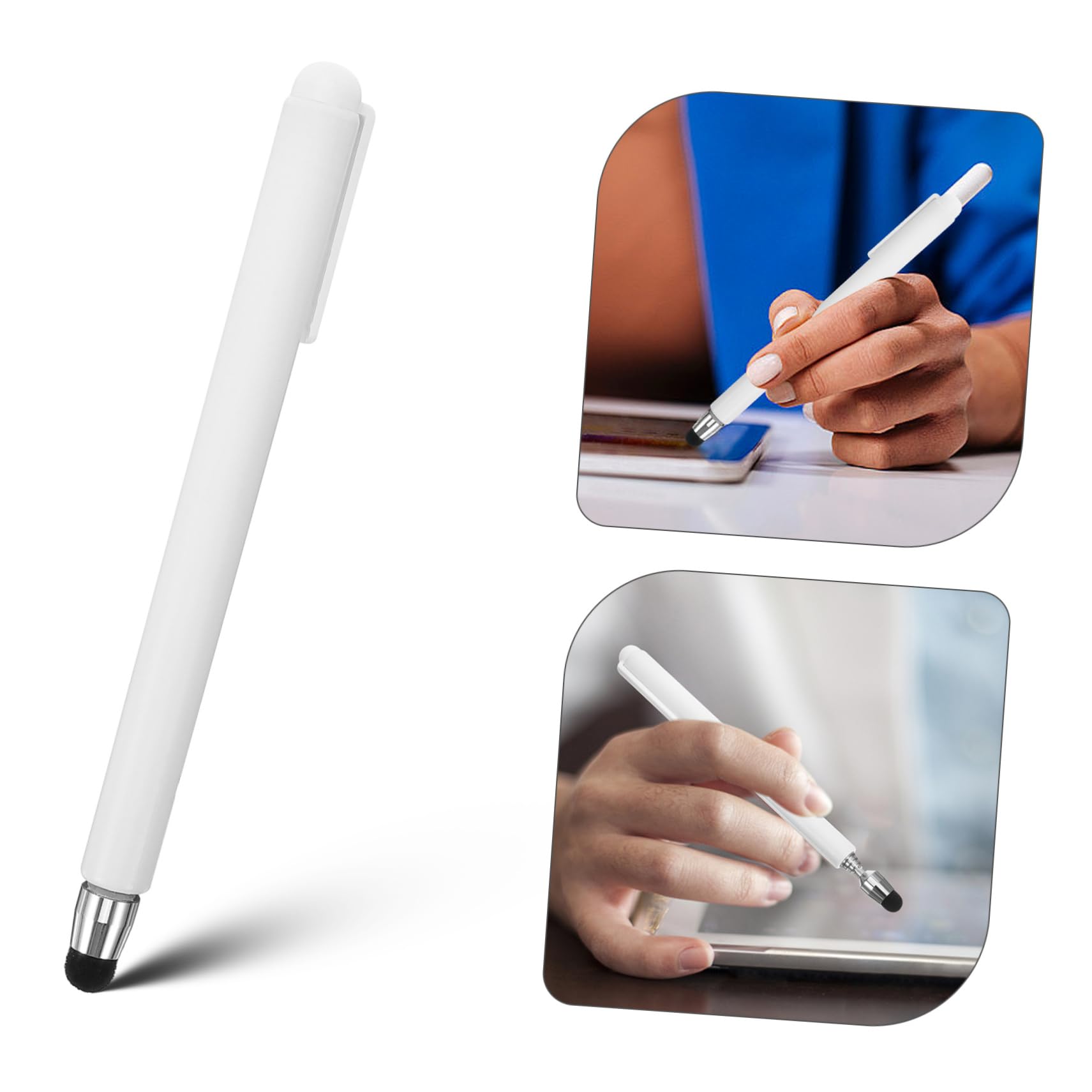 jojofuny Lápiz Óptico Universal De 5 Piezas para Pantalla Táctil Escritura Suave.