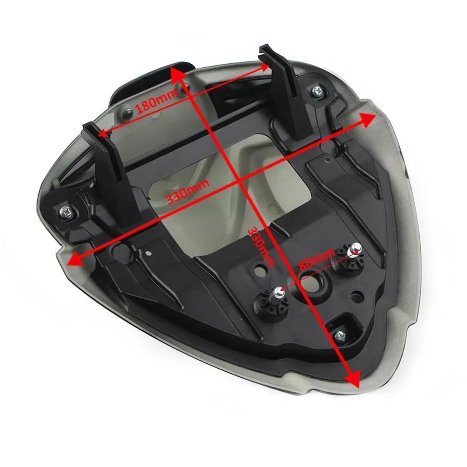 Motorrad Hinten Passagier Sozius Sitz Gugel Verkleidung Schwanz Abdeckung Für Suzuki Für Hayabusa GSXR1300 2021 2022 2023(Schwarz)