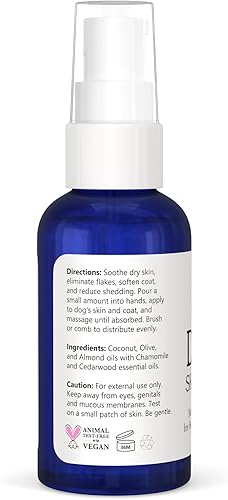 Miniatura 6 de Aceite natural para la piel y el pelaje de los perros para aliviar la picazón seca en la piel, añadir brillo a un pelaje opaco, reducir el