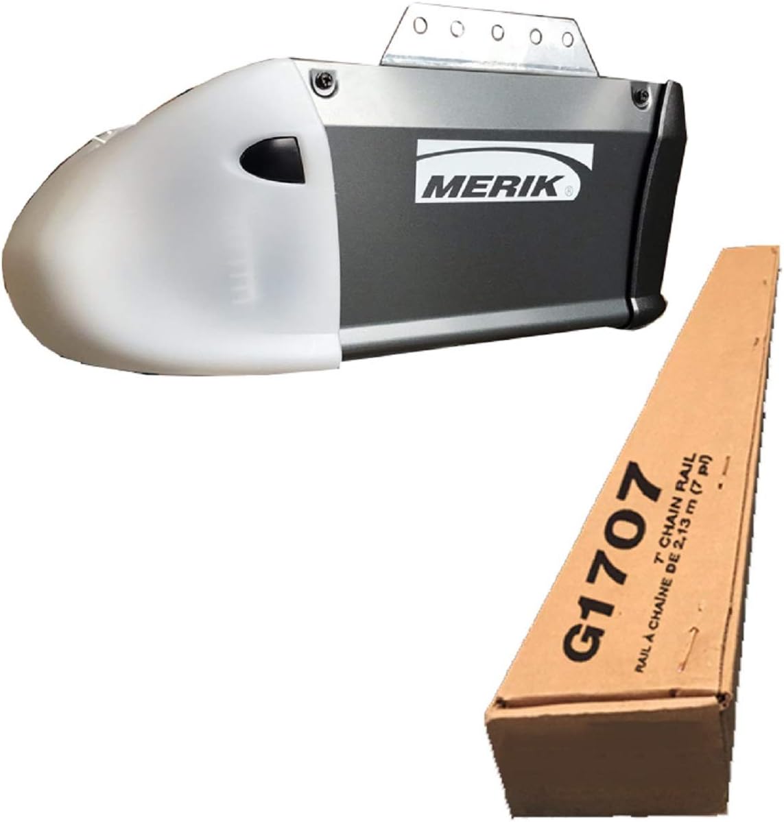 Kit Motor Merik 411 Con Riel De 2.40 Metros Portón Eléctrico : Amazon ...