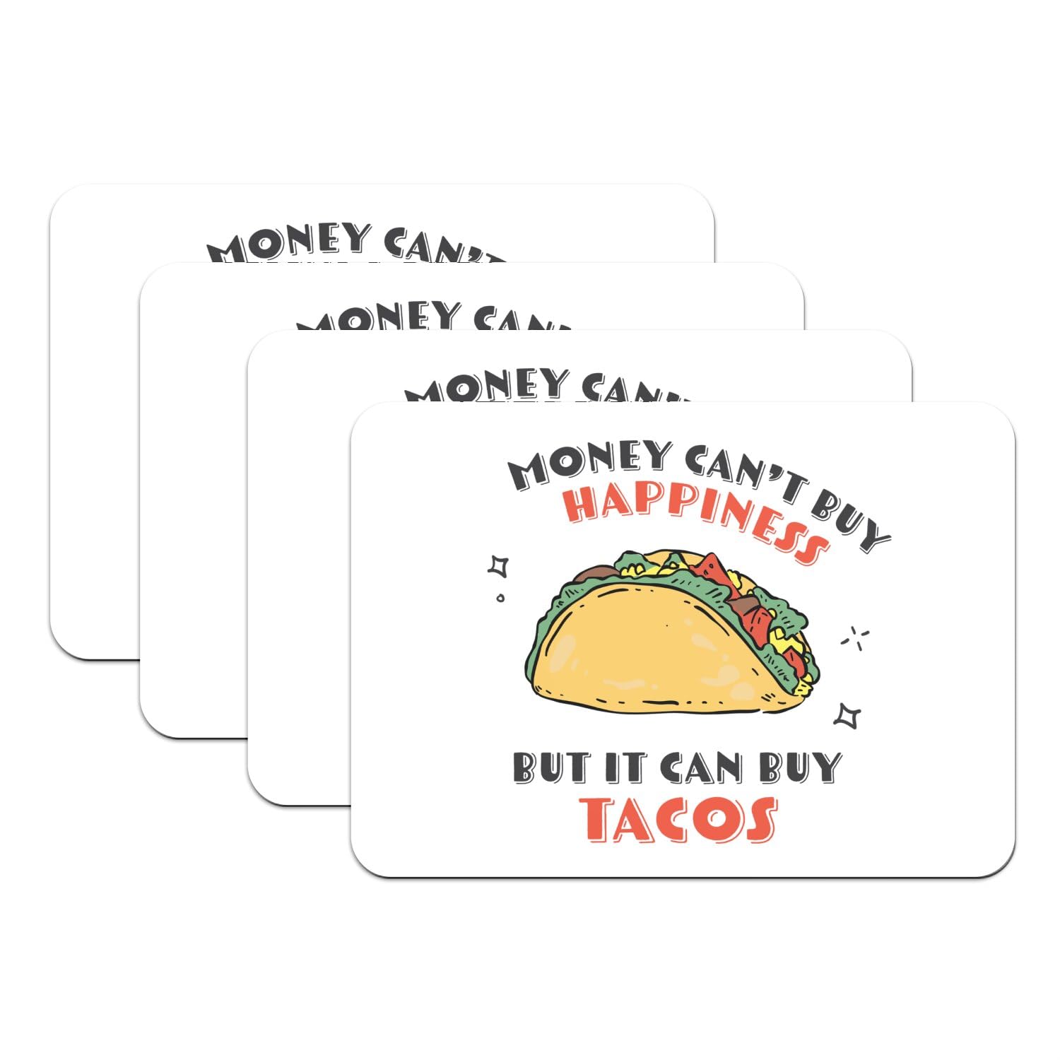 Sets de table Mexico Money Can't Buy Happiness pour partager le bonheur