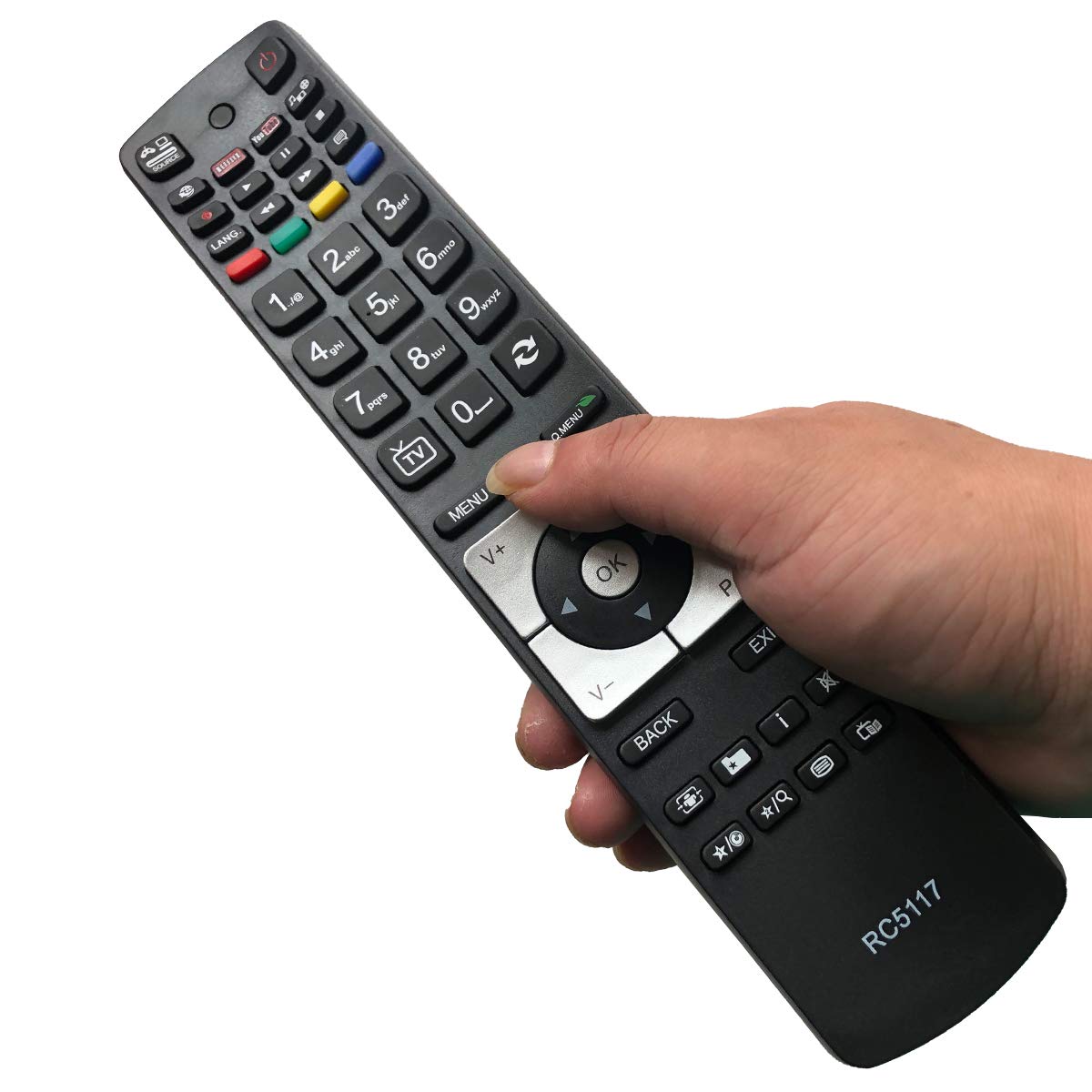 EAESE Replacement Hitachi TV Remote Control RC5117 Remote for All