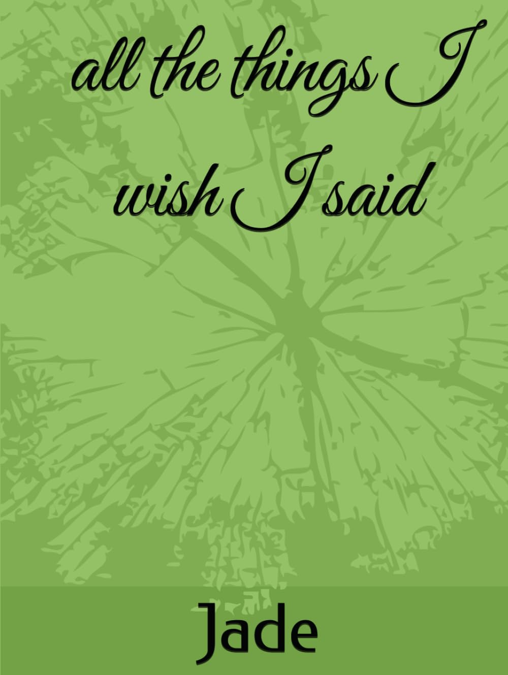 all the things I wish I said