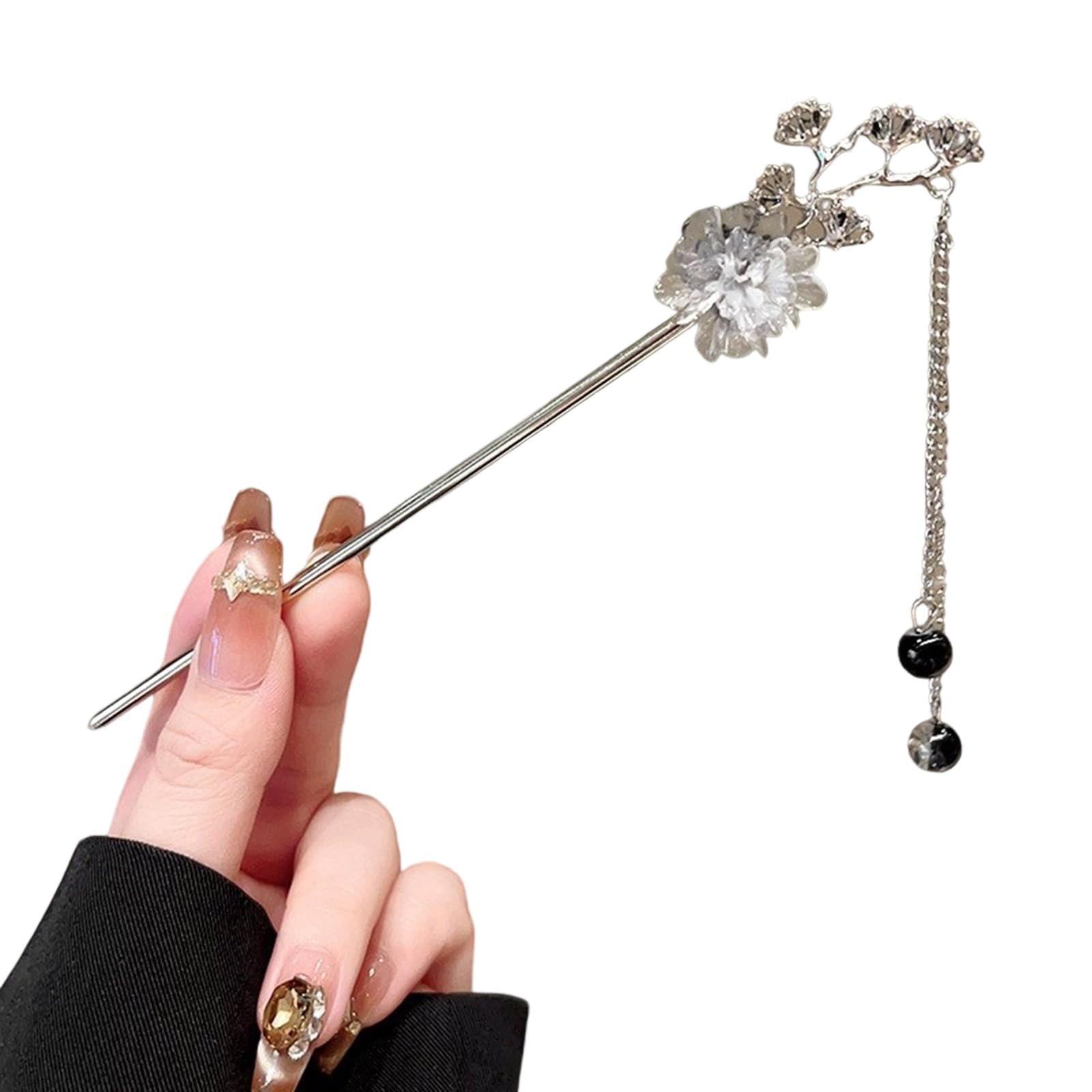 MICFENY Elegant Tassels Hairpin For Women Metals Chopstick Hair Stick Retros Chinese Styles Hair Accessory Retros