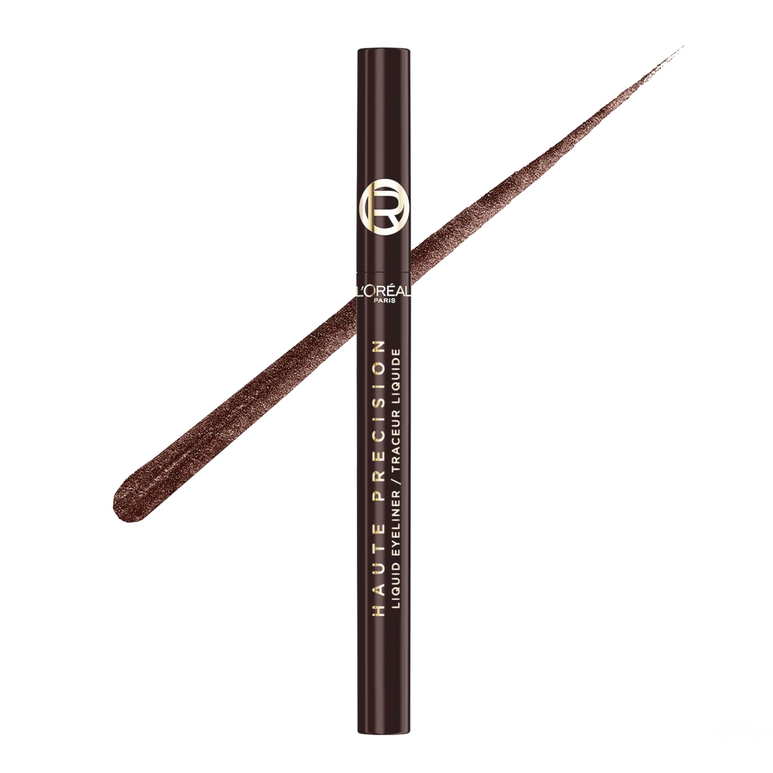 LOreal Paris Haute Precision Waterproof Liquid Eyeliner Smudge-Proof Eye Liner with Micro-Tip for up to 28HR Eye Makeup