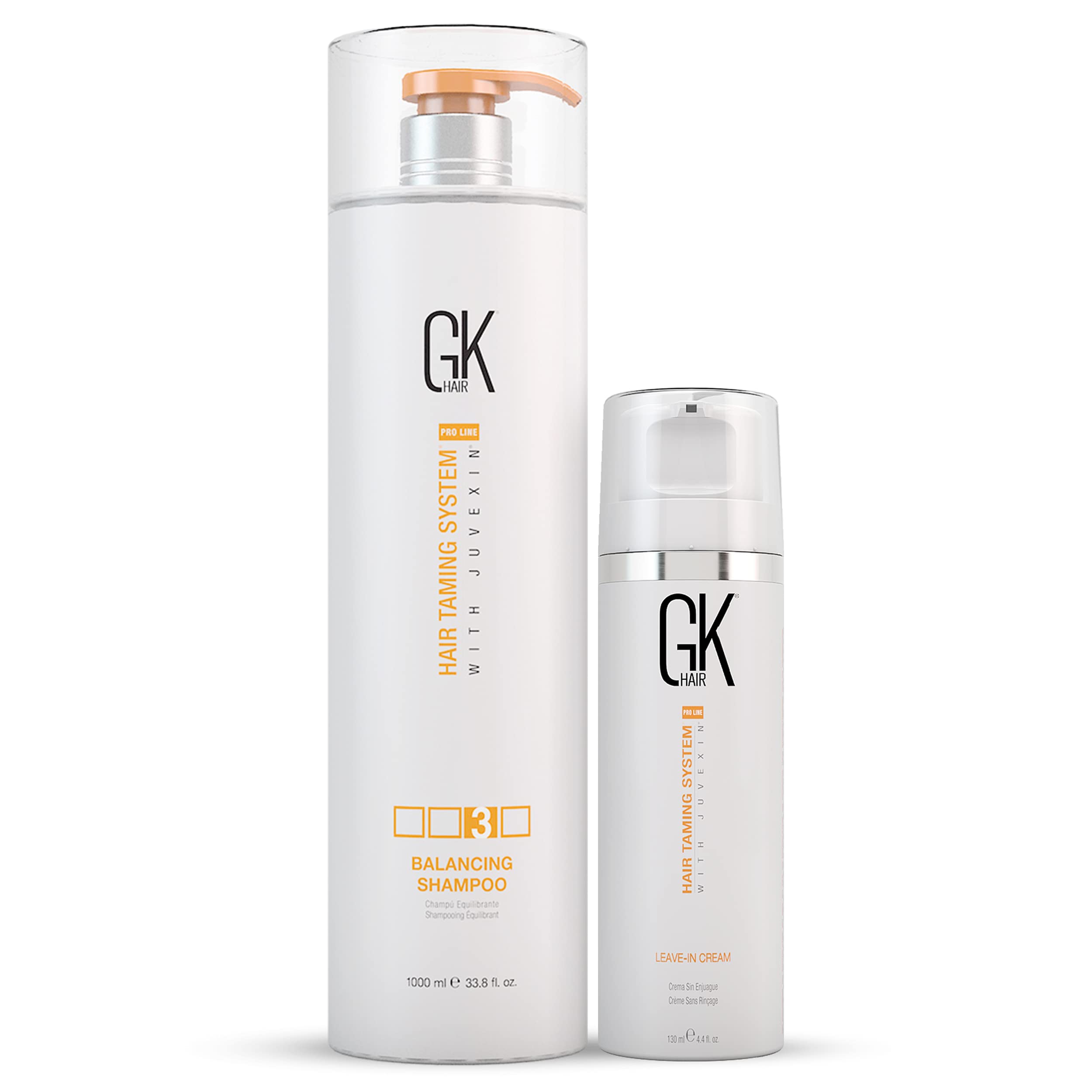 Global Keratin GKhair Balancing Shampoo - (1000ml/33.8oz) - GK Hair Global Keratin Leave in Conditio