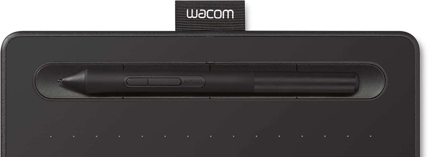 Wacom Intuos Graphics Drawing Tablet for Mac, PC, Chromebook & Android (small) with Software Included - Black (CTL4100) : Electronics