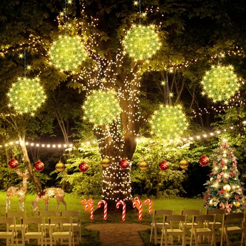 Guirlandes lumineuses de Noël extérieur haut de gamme pour décoration d'arbre