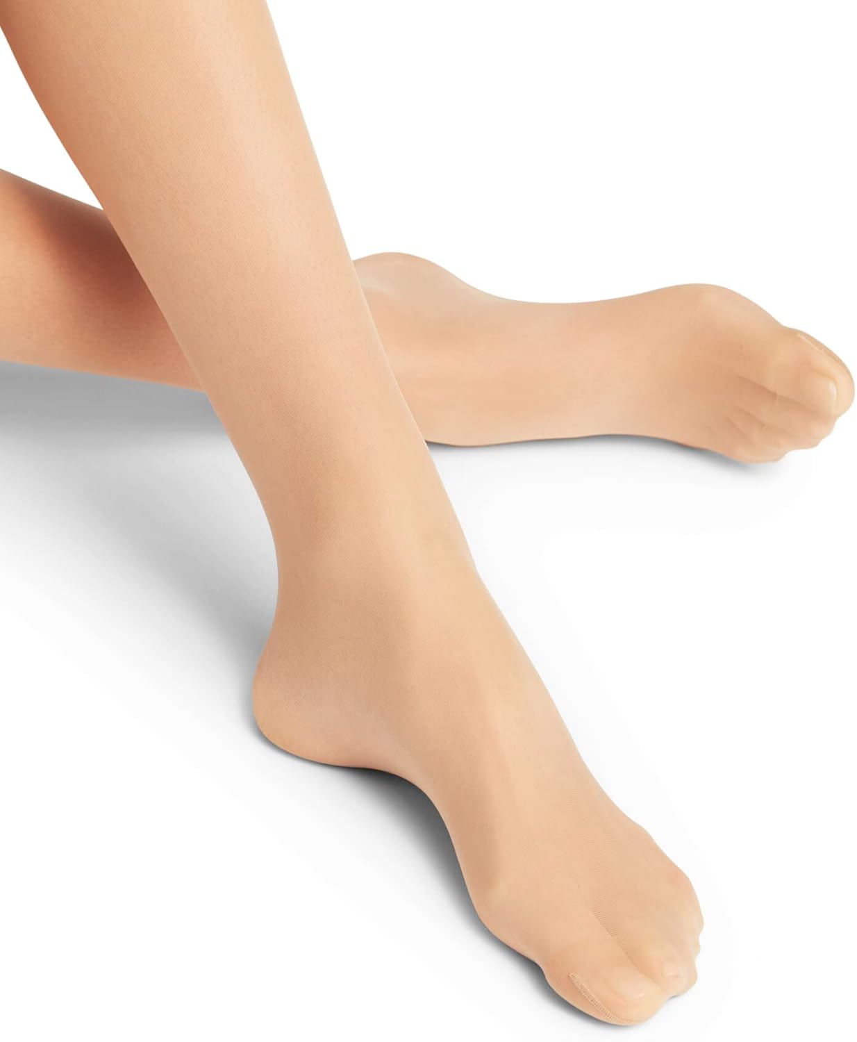 FALKE Women's Pure Matt 20 Denier Tights, Matte Hosiery, Casual or Dress, Fine Sheer Transparent, Sustainable Nylon, Beige (Golden 4699), S, 1 Pair - Image 5